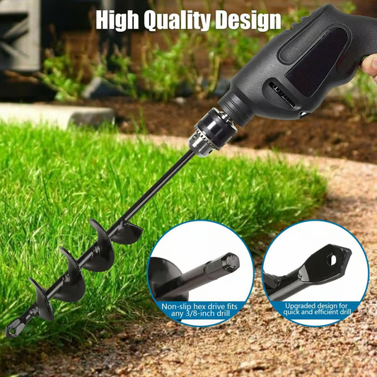 GODIY Solutions™ Easy Gardening Auger Spiral Drill Bit