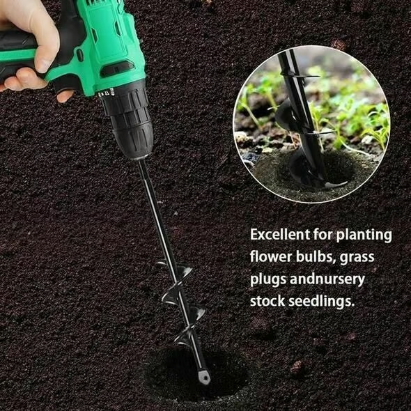 GODIY Solutions™ Easy Gardening Auger Spiral Drill Bit