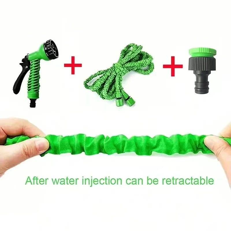 GODIY Solutions™ Expandable Hose Pipe Nozzle - (100 FT)