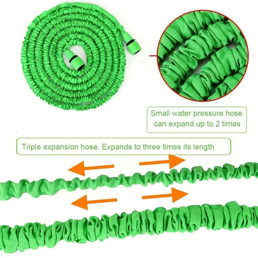 GODIY Solutions™ Expandable Hose Pipe Nozzle - (100 FT)