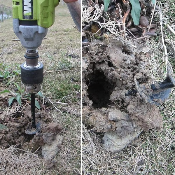 GODIY Solutions™ Easy Gardening Auger Spiral Drill Bit