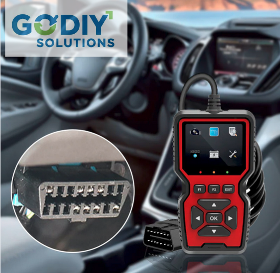 GODIY Solutions™ OBD2 Scanner: Your Pocket Car Mechanic + Electronic Instruction as a GIFT